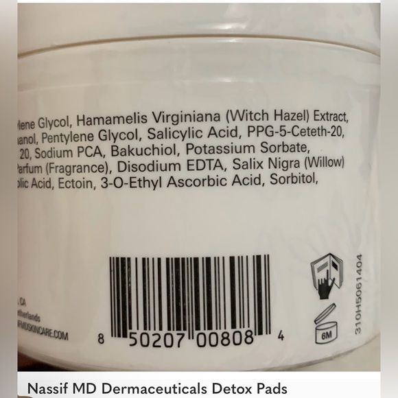 Nassif MD Dermaceuticals Detox Pads - Picture 4 of 4